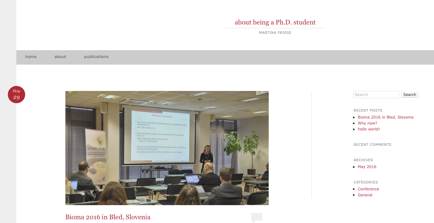 about being a Ph.D. student – Martina Friese’s Blog